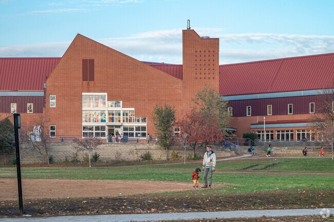 Whittier International has a large campus.
