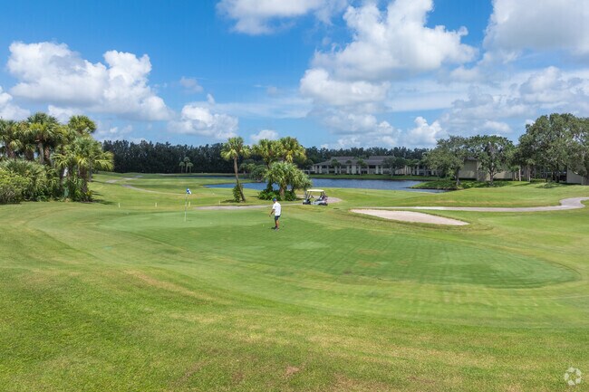 Tee off at Vista Plantation Golf Club in West Vero Corridor, a golfer's paradise.