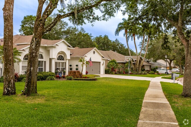 Many different styles of homes can be found in the Tampa Palms area.