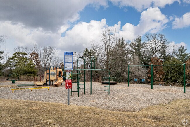 There is a playground at County Farm Neighborhood Park.