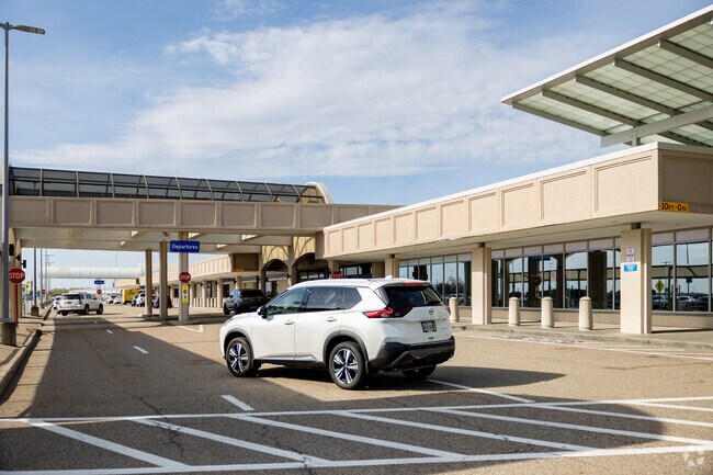 Akron-Canton Airport is a quick drive on 77 north.