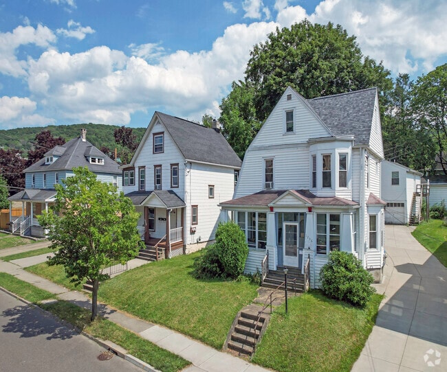 Many different homes of shapes and sizes make up the Southside East community.