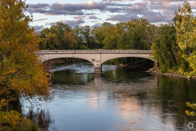 The beauty of the St. Joseph River is appreciated by South Bend locals all across the city.