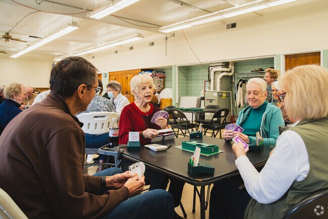 These kids are ruthless when it comes to card games at Muncie Delaware County Senior Center in Forest Park.