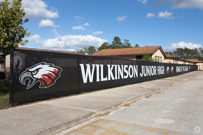 Wilkinson Junior High School is home of the Eagles.