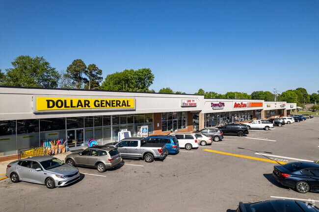 The only retail inside the boundaries of Cumberland Estates are located at Cumberland Estates Center.