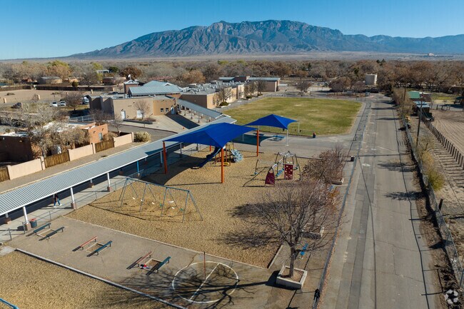 Smaller playground at Corrales Elementary School.