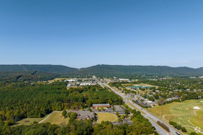Hampton Cove, in Huntsville Alabama, is at the foothills of the Appalachian Mountains.