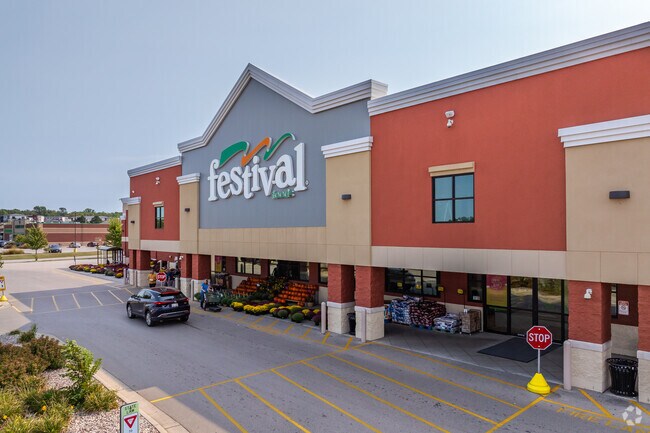 Festival grocery is just down the road  from the Baird Creek neighborhood.