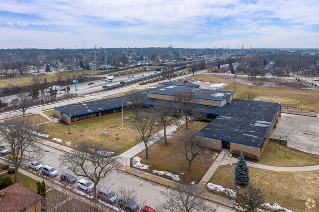 A view of Mitchell Elementary School in West Allis.