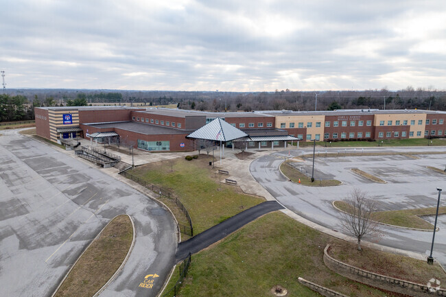 The student population of Ramsey Middle is 973 and the school serves 6-8.
