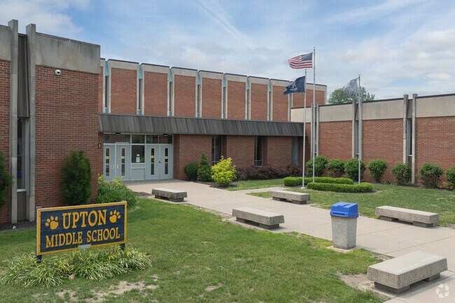 Upton Middle School in Stevensville has an A rating overall on Niche.com.