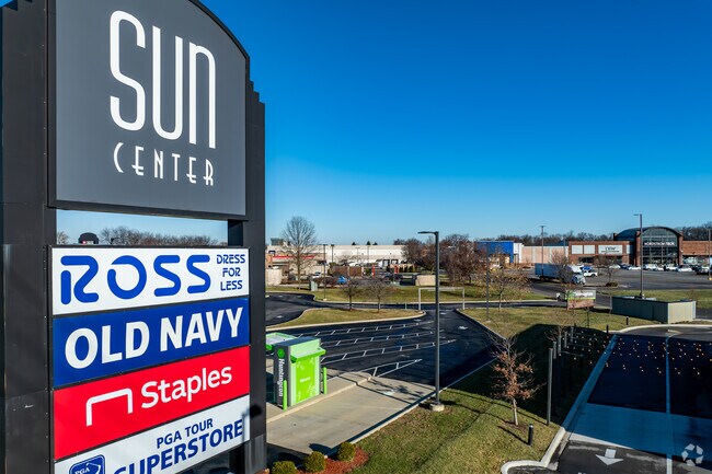 Dublin residents looking for chain shopping and dining hubs go to the Sun Center.