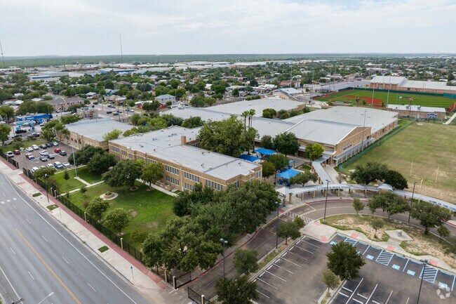 Christen Middle School hosts grades 6th to 8th grade in the Laredo, Tx area.