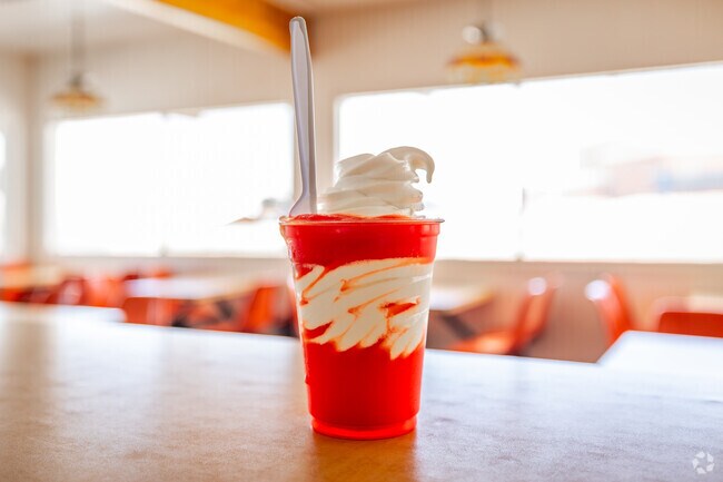 Cool down with scrumptious ice cream at Mel's Drive-In, San Manuel, AZ.