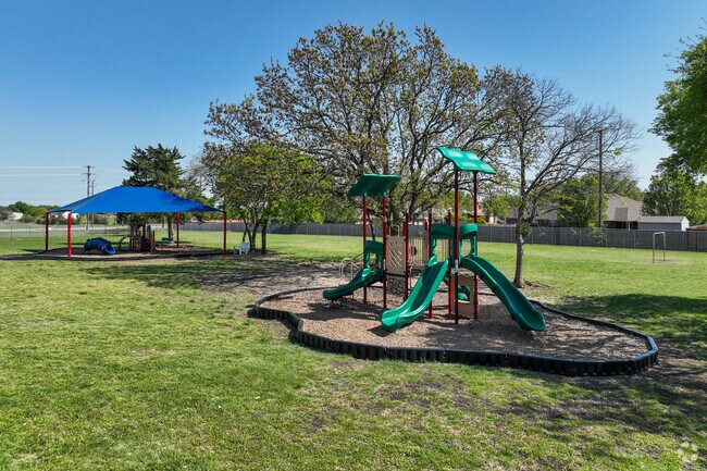 Students at Mt. Peak Elementary School love to have recess on its large playground.