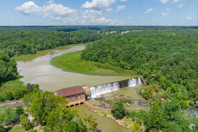 The Saluda river runs along the outskirts of Williamston offering water activities for all.