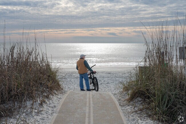 Minutes away, the beaches are the perfect spots for walking, jogging or biking.