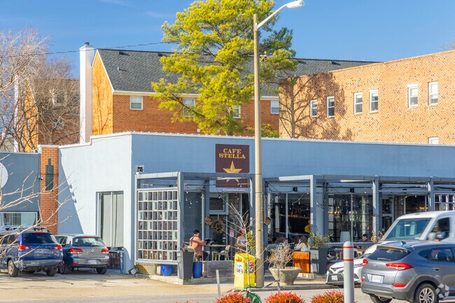 Locals enjoy a cup of coffee and a hearty breakfast at Cafe Stella.