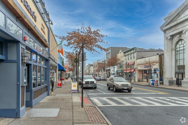 Main Street in Port Chester is a lively hub with many retail options.