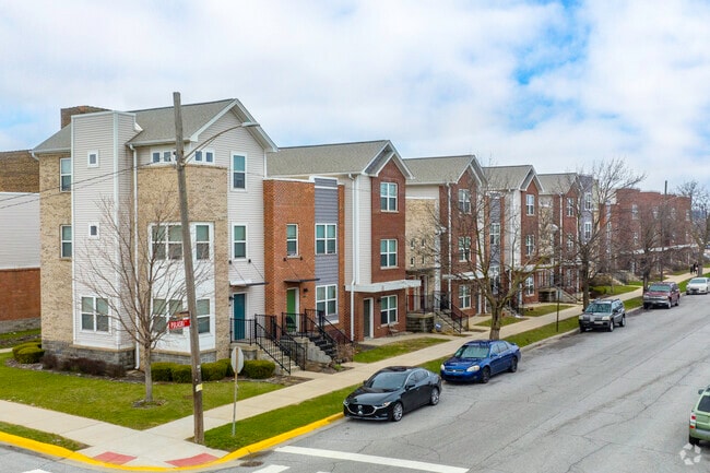 East Chicago is made of mostly small single family homes and multiple story townhomes.