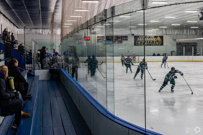 Catch an exciting game at Dennis M. Lynch Areana in Downtown Pawtucket.