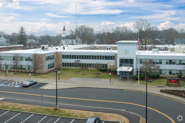 Rockland Senior High School was graded a B for academics by Niche.