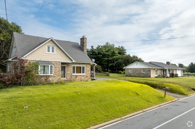 Cottage-style homes in Rising Sun add character to quiet residential streets.