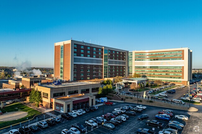 Parkcrest residents access care nearby at Cox South Hospital.