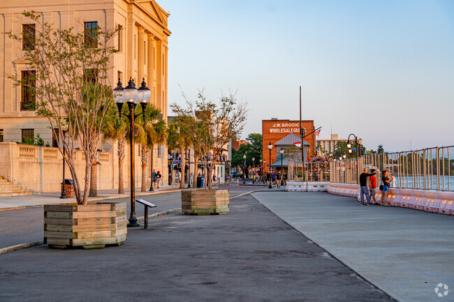 Downtown Wilmington is a short drive for Glen Meade residents.