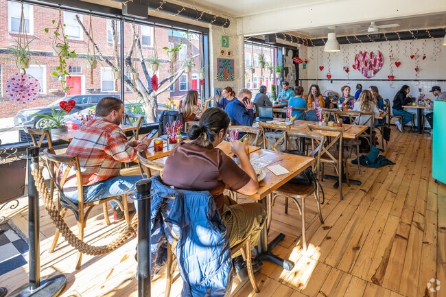 Happy Gillis is the spot for brunch for residents of Pendleton Heights.