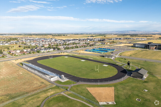 Gallatin High School has a great football field and track.