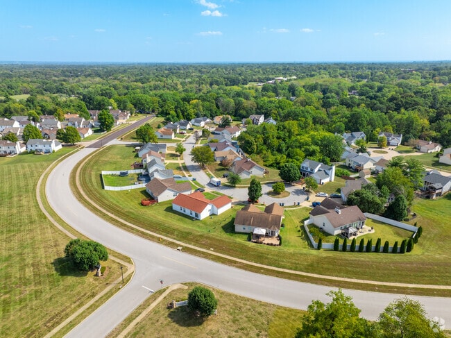 Many Black Jack streets end in cul-de-sacs.