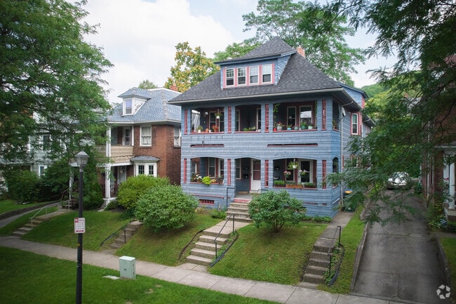 Swillburg offers a mix of single-family houses and apartments.