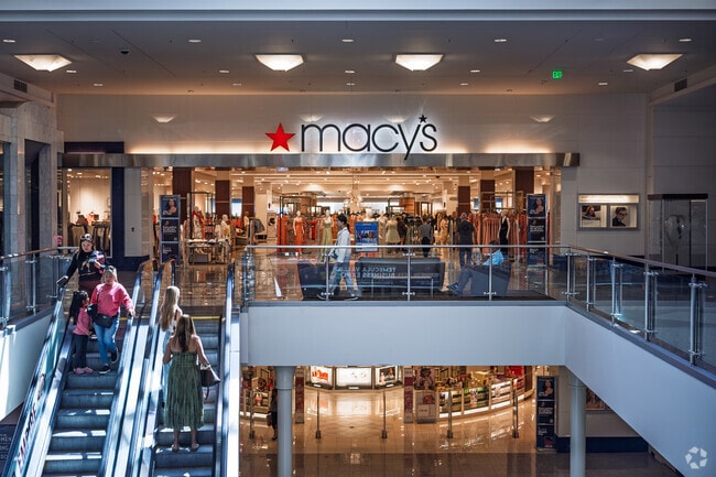 Find stores like Macy’s at the Temecula Promenade near Rancho Highlands.