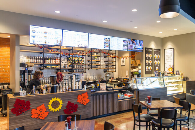 Crescendo Coffee and More in Hillcrest also has a full bar and menu.
