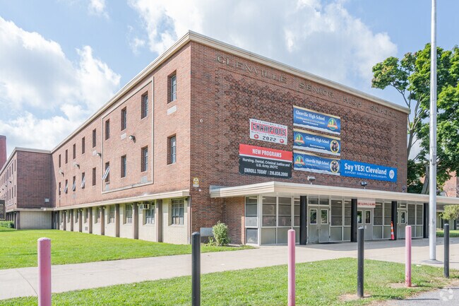 Glenville High School in Cleveland offers a variety of trades programs.