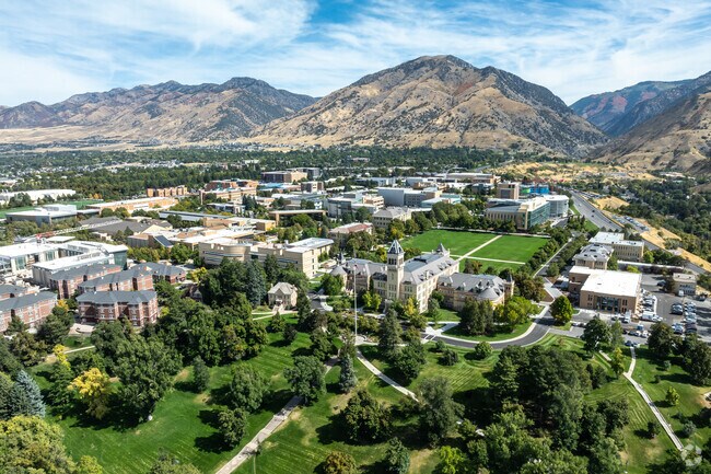 Wilson is near all the sites in Logan like Utah State University.