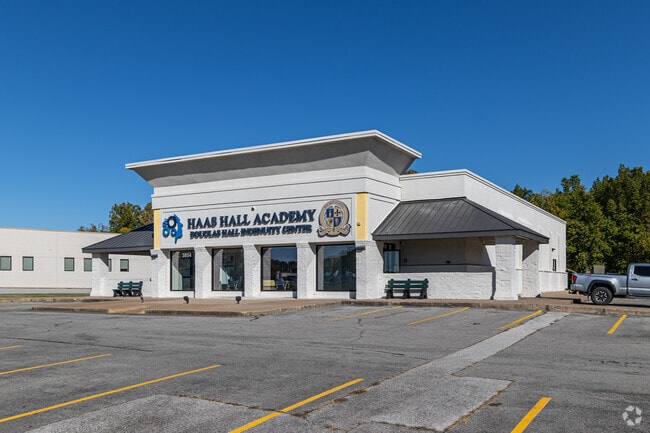 Haas Hall Academy serves children in grades seventh through twelfth.