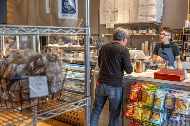 The Copper Crust serves fresh pastries and pizza in Grantley.