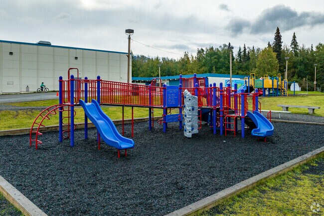 Students can enjoy the playground at O'Malley Elementary School.