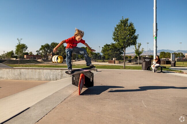 West Valley Skatepark is a large park that’s popular with residents of all ages.