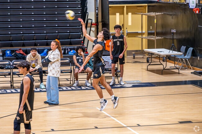 Western High School has a competitive volleyball team in Davie, Florida.