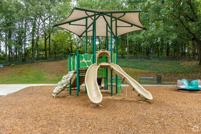 Lawrence Street Park features a sparlwing playground and more for kids to enjoy.