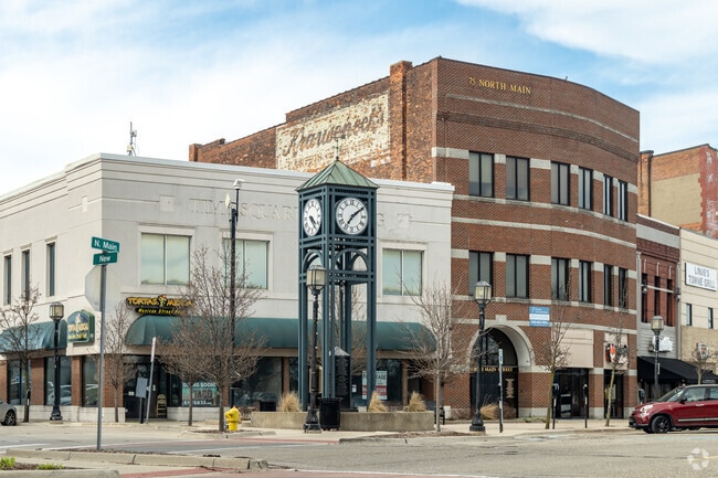 Explore local shops and restaurants downtown before heading to a nearby park.