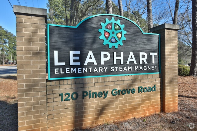 Leaphart Elementary school signage