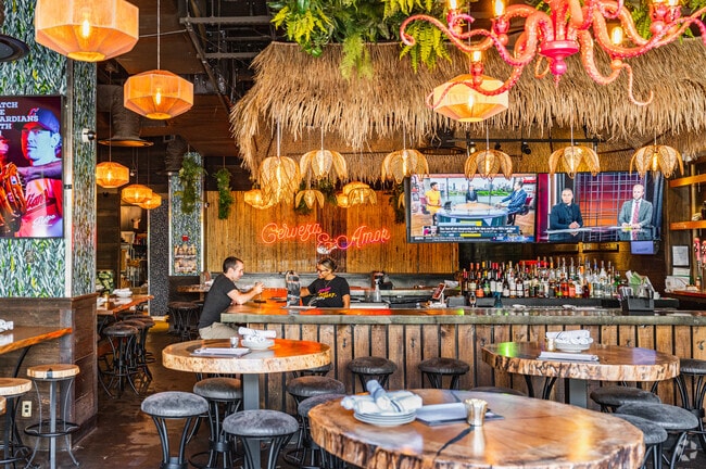 Enjoy a beverage and a tasty meal at Pulpo Beer Company in Westlake.