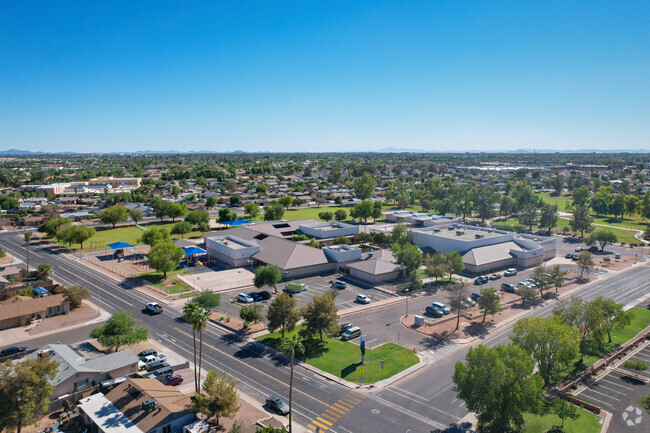 Sirrine Montessori Center is located on Mesquite Street in Chandler.