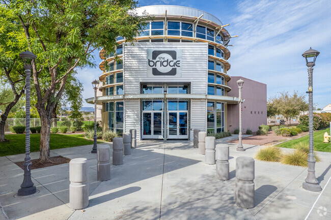 The bridge at Dream City Christian School in Glendale.