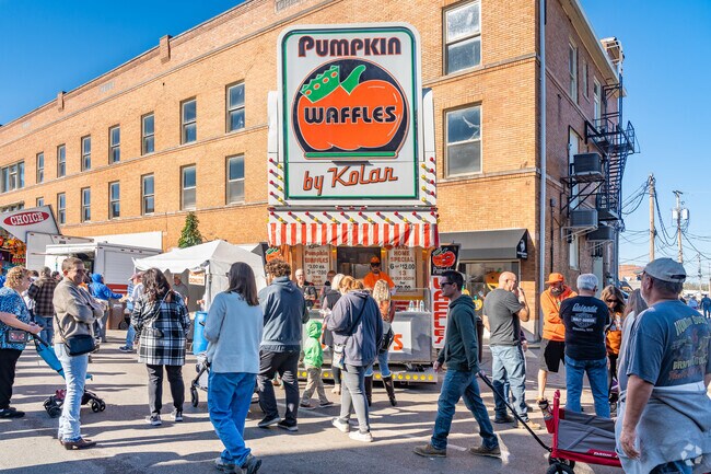 Thousands of visitors come to the Circleville Pumpkin Show event from all over the country.
